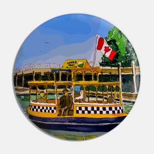 Adorable water taxis in Victoria British Columbia Pin