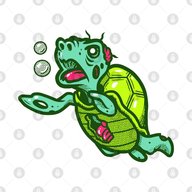 Zombie Turtle by wehkid