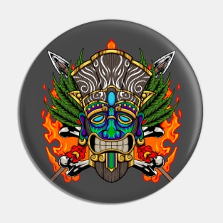 Tiki Mask 7.5 Pin