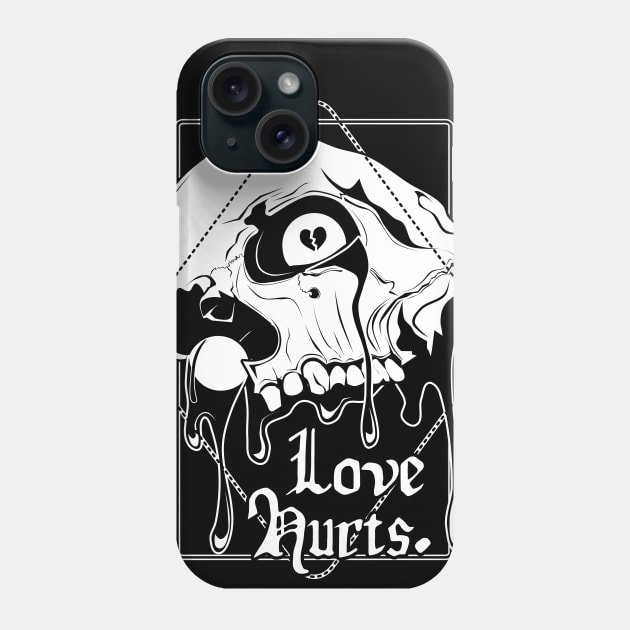 Love Hurts Phone Case by Von Kowen