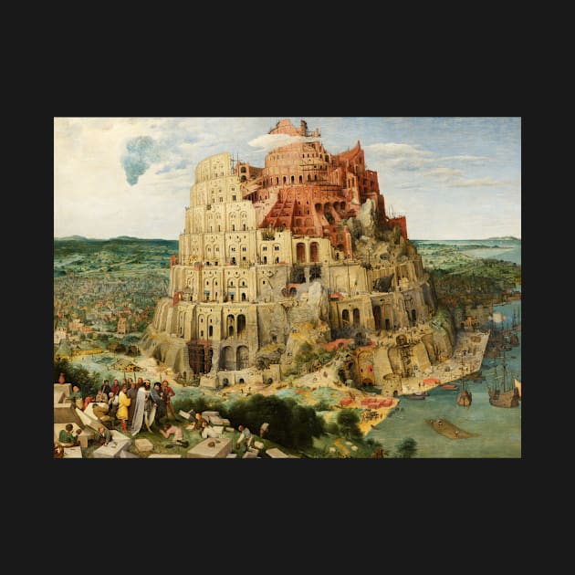 The Tower of Babel (Vienna) by Pieter Bruegel the Elder by Classic Art Stall