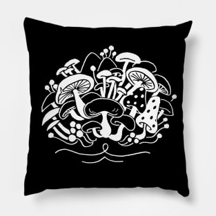 Mushroom Bunch Pillow