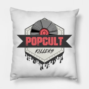 PopCultKillers Logo - CD Pillow