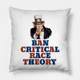 Uncle Sam Ban Critical Race Theory Pillow