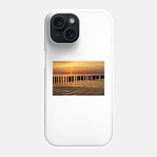 Dusk at seaside Phone Case