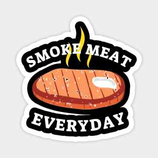 BBQ Smoke Meat Magnet