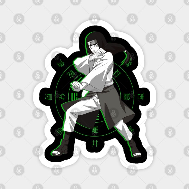 Neji Hyuga Magnet by Koburastyle