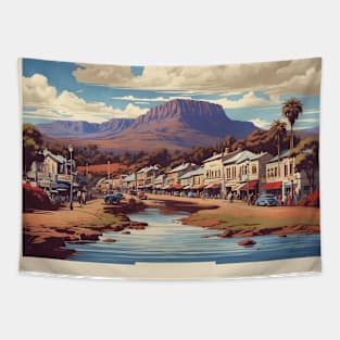 Penrith Australia Vintage Travel Poster Tourism Art Tapestry