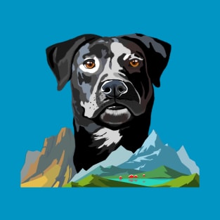 Hiking Buddy Denver Retriever Dog T-Shirt