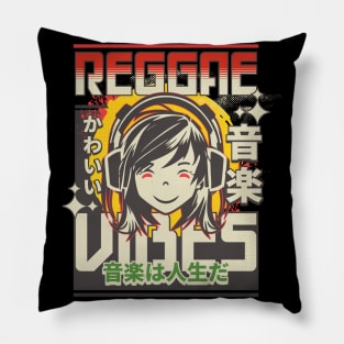 Reggae Vibes Anime Pillow