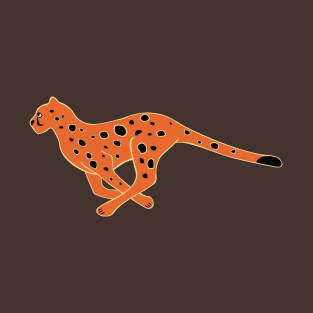 Runing cheetah T-Shirt