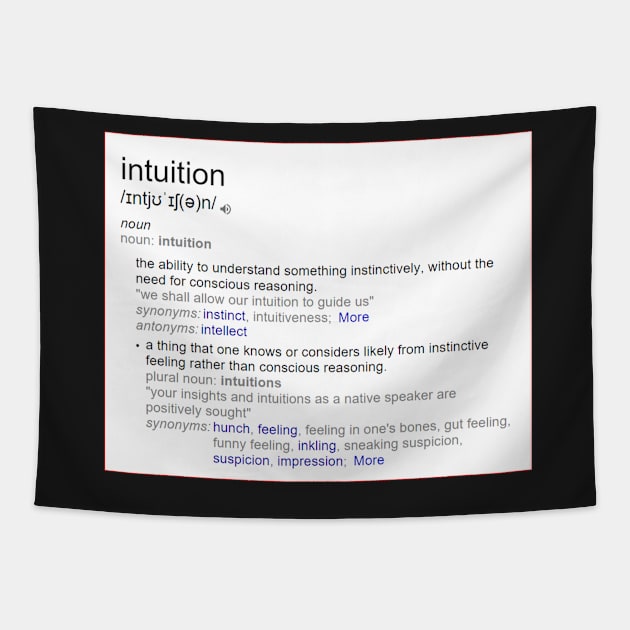 What is intuition ? Tapestry by fantastic-designs