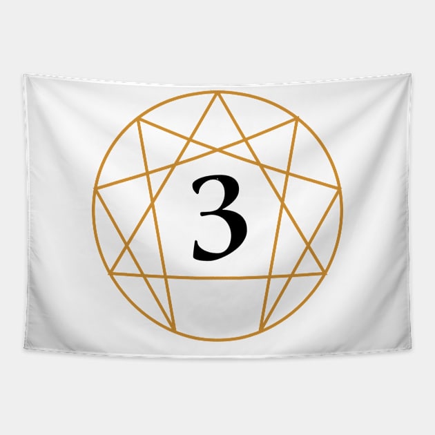 Enneagram Three - The Achiever Tapestry by enneashop