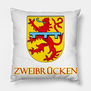 Zweibrucken, Germany - Coat of Arms Design Pillow