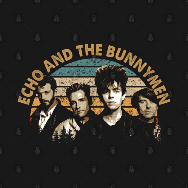 Visualizing Echo The Bunnymen's Artistic Music Journey by Super Face