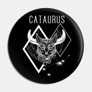 A zodiac cattery: Taurus - cataurus Pin