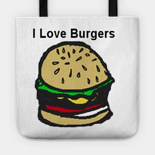 I Love Burgers Tote