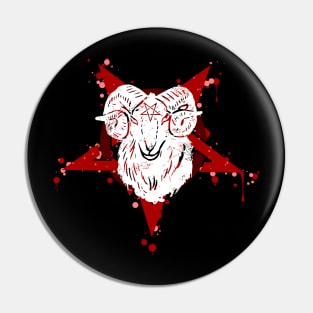 Evil Goat Pin