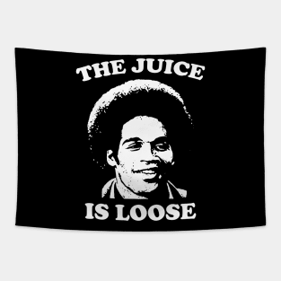 The Juice Is Loose - OJ Simpson Tapestry