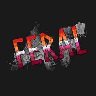 Feral Pride - Lesbian T-Shirt