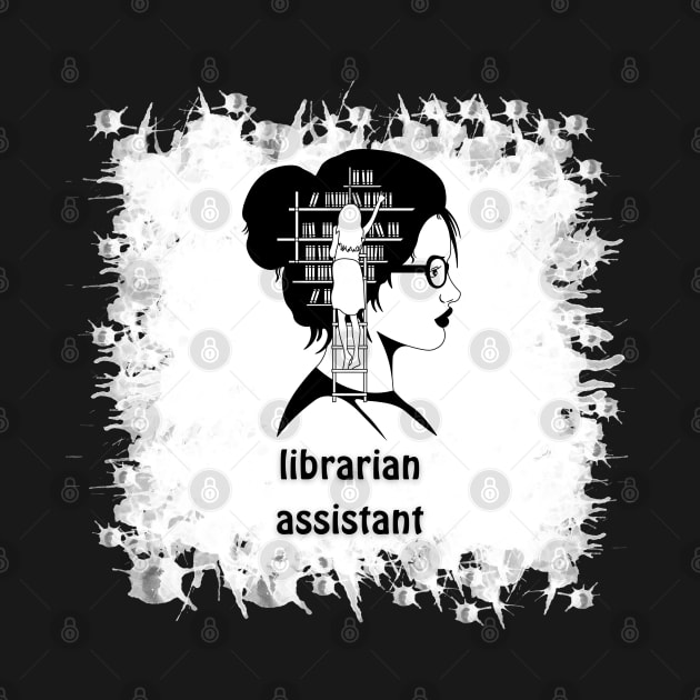 A Day in the Life of a Librarian Assistant by "Artistic Apparel Hub"