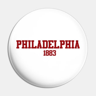 Philadelphia 1883 Pin