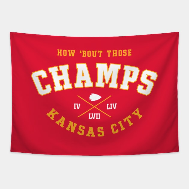 How 'bout those champs! Tapestry by bellamuert3