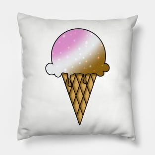 Galaxy Ice Cream - Neapolitan Pillow