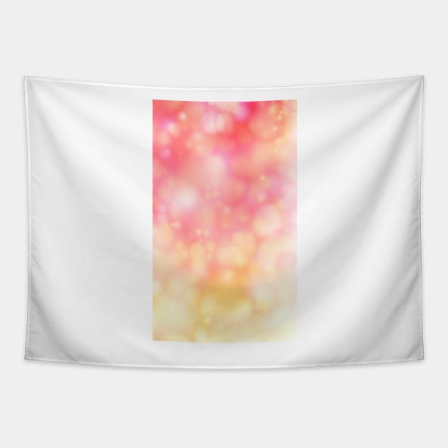 Pink and Yellow in Clouds Tapestry by LaurenPatrick