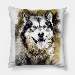 American Alsatian / Dire Wolf Pillow