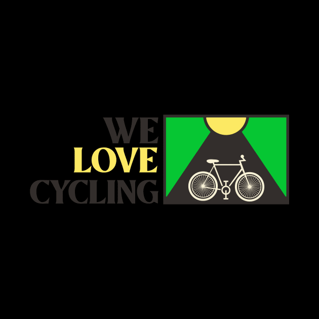 We love biking by Baldodesign LLC.