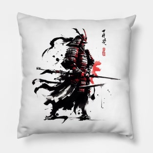 Samurai Warrior Pillow