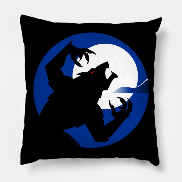 Werewolf Pillow by tuditees