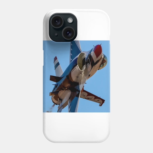 Thunderbird F-16C Knife Edge Phone Case by acefox1