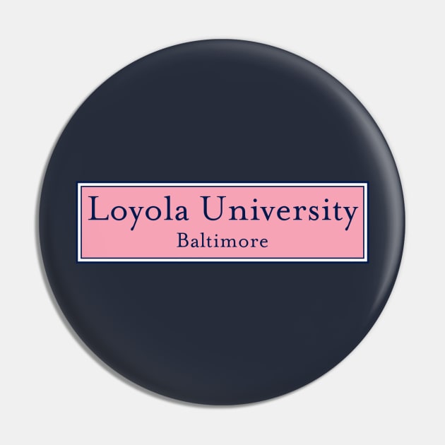 Loyola University Pin by bestStickers