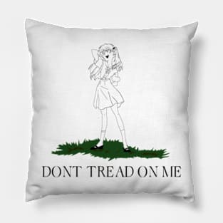 Don't Tread on Asuka Pillow