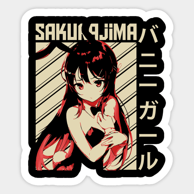 Bunny Girl - Anime - Sticker