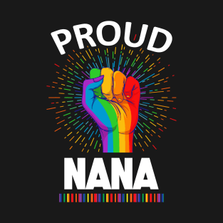 Proud Nana Gay Lgbt T-Shirt
