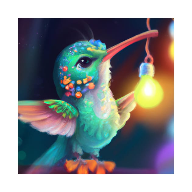 Cute Hummingbird Drawing by Play Zoo