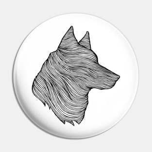 THE WOLF II Pin