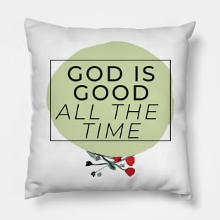 GOD IS GOOD || Motivational Quote Pillow