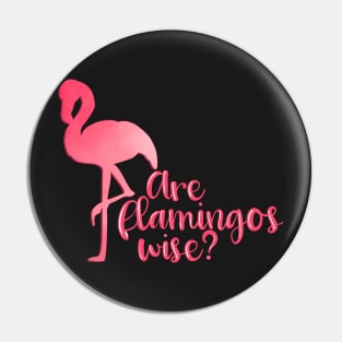 Mamma Mia Are Flamingos Wise? Pin