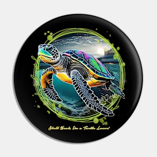 Turtle Lover Pin