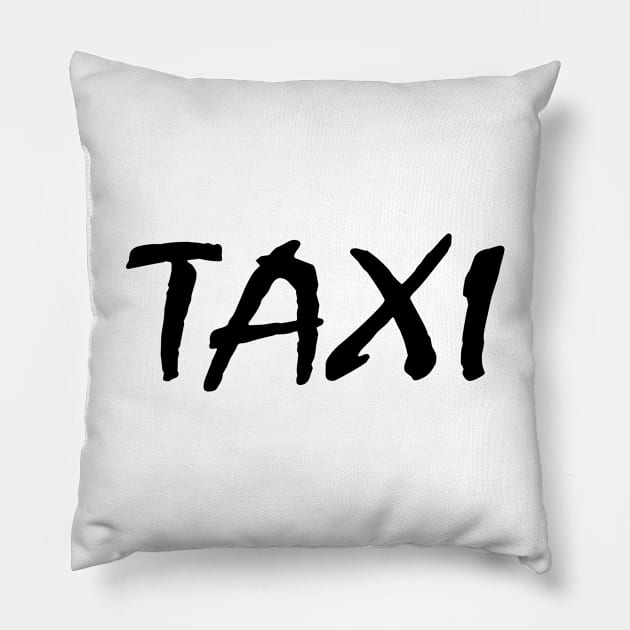 Taxi Pillow by Milaino