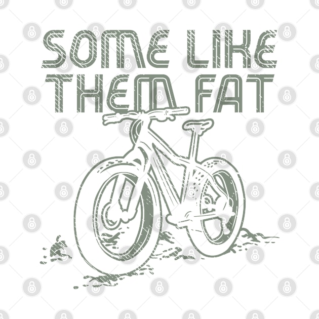 Cycling Fat Tire Mountain Bike Bicycling Biker by Tom´s TeeStore