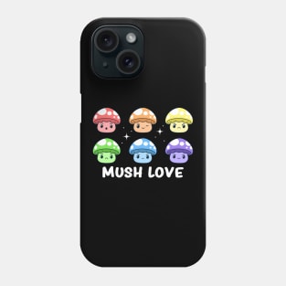 Gay Pride Flag Rainbow Cute Mushroom Lgbt Fungi Phone Case