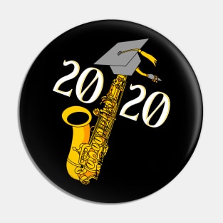 Saxophone 2020 Graduation Pin