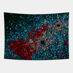 Black Panther Art - Glowing Edges 503 Tapestry