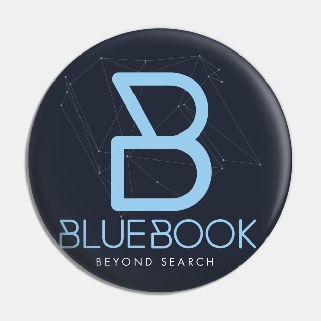 Blue Book Pin by MindsparkCreative