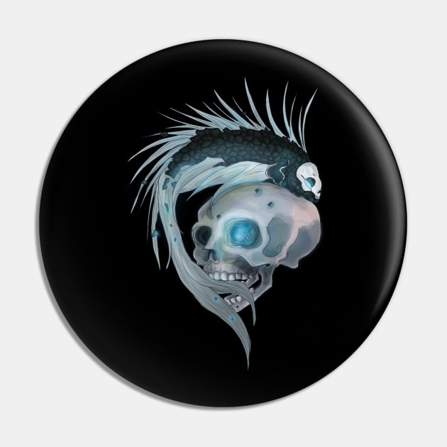 Deathly Blues Pin by TheNeutralDragon